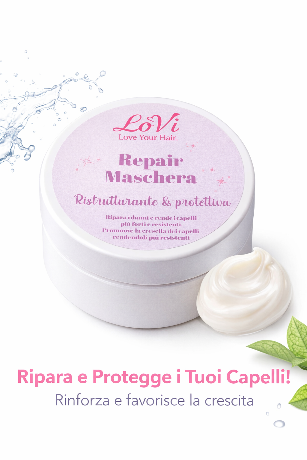 Maschera capelli  ristutturante E STIMOLATRICE CRESCITA